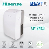 Hisense 1.5HP R32 Portable Air Conditioner AP12NXG 冷气机