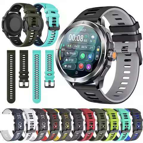 Sports Rubber Strap for Xiaomi S4 Ultra Smart Watch Swim Silicone Soft Watchband 22mm for Xiaomi S4