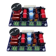 2PCS 3-Way 250W 850/5200Hz Frequency Divider DIY Speaker Filter Circuit Treble Medium Hifi Stereo Au