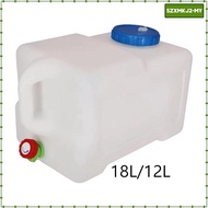 [szxmkj2] Water Container Water Bucket Portable with Faucet Tank Drink Dispenser