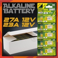 23A 12V Alkaline Battery 27A 電池12V Batteri High Voltage Car Remote Battery Power Battery Anti-Theft 