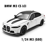 1: 24 BMW M3 CS LCI Model Car G80 SEDAN BMW M Competition S58 M340
