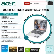 LAPTOP GAMING MX450 ACER ASPIRE 5 559R CORE I5 GEN 11 20GB 512GB SSD