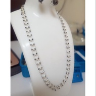 Pre Loved 925 Silver Handmade Silver Jewellery Dinner Necklace