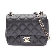 【二手】香奈兒 (Chanel) CHANEL 迷你絎縫肩背包 A35200 黑色羊皮（綿羊皮）迷你絎縫鏈條肩背包 女士二手 A
