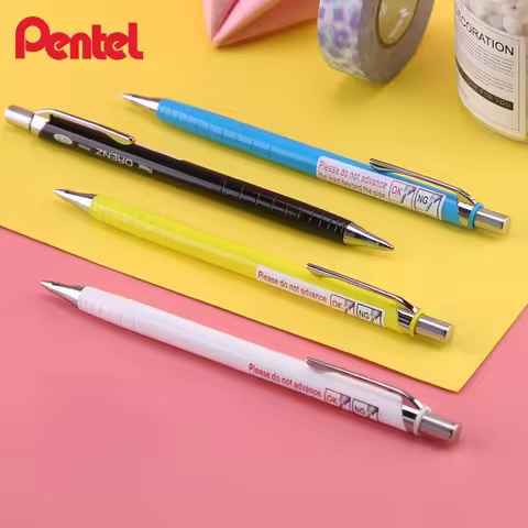 PENTEL ORENZ Automatic Pencil 0.2 Ultra Fine Pencil 0.3mm Drafting Pencil Low Center of Gravity Stud