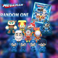 1PC MEGAMAN Blind Bag Officially Licensed Mystery Blind Box Bag Clip 3D Character Series Pendant Key