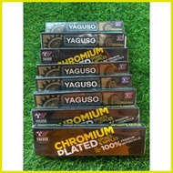 ◬ ♂ ❡ ORIGINAL YAGUSO (RIOS - SPOKES) CHROMIUM AND NIPPLE (120 -129 - 150 - 155 - 157 162 - 170 - 1