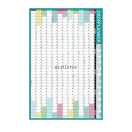 MIS 2024 Yearly Wall Planner 2024 Full Year to View Calendar 50x30cm Wall Calendar