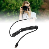 Power Cable Fit for BMPCC 4K 6KPro Camera 59 Inch USB C PD Fast Charging Coiled Cord with Indicator 