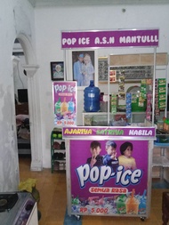 Booth portabel/ meja lipat jualan