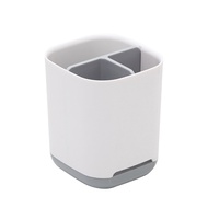 Multifunctional Bathroom Organizer Shelf with Toothbrush Holder - Space-Saving Storage for Shower an