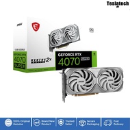 MSI Gaming RTX 4070 Super 12G Ventus 2X White OC Graphics Card (NVIDIA RTX 4070 Super, 192-Bit, Boos