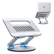 Notebook Can Button 360 Degree Aluminum Plastic Plate Desktop Rotating Disc Folding Base Lifting Com