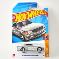 絕版！Hot Wheels 風火輪 Mercedes-Benz 560 SEC AMG 賓士 老車 模型車 銀