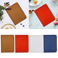 [kozeey] Menu Covers for Restaurants, Menu Folders, Commercial Menu Holders in A4 Format, Metal Corn