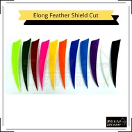36pcs Feather Fletcher 3"/ 4"/ 5" Untuk 12 Batang Arrow