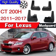 4 PCS Car Mud Flaps for Lexus CT 200H CT200H FSport F Sport 2011~2017 Mudguard Splash Guards Fender 