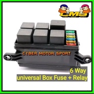 Box tempat sekring dan relay mobil universal. tempat sekring relay.