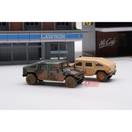 MASTER 1/64 HUMMER H1 MILITARY - ready stock
