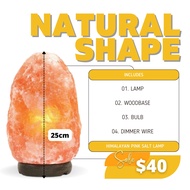 Himalayan Pink Salt Lamp (Variety of shapes)(AHT)(AP)