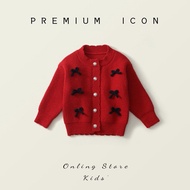 Christine Red Cardigan | Girls Cardigan | Girls' Winter Clothes