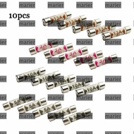 MARIER 10Pcs Ceramic Fuse Replace 3-13A Mains Plug British Plug