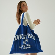 DUCKYBOY PILLOW TOTE - MOTEL NO VACANCY กระเป๋าผ้า คอตตอน (มี4สี)