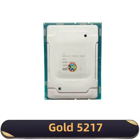 Intel Xeon Gold 5217 CPU 8-Cores 16-Threads 3.0GHz 11MB 115W LGA3647 for C621 Server Motherboard Gol