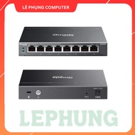 ES208GP | Omada PoE+ Network Switch| 8 Gigabit Ports | Total capacity 64W | Plug and play | Metal ca