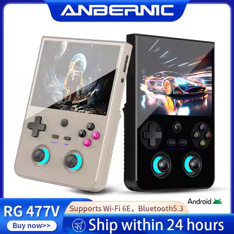 Anbernic RG477V Handheld Game Console 4.7" LTPS In-Cell Android 14 DSP Sound Effect Video Player Sup