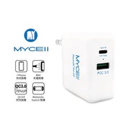 MyCell 36W PD&amp;QC3.0 智能充電器 AC-DK23T_W