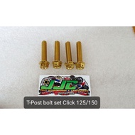 Heng T-post bolt set for click 125/150