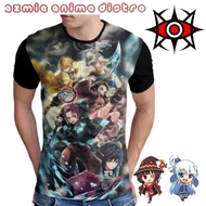 Kimetsu No Yaiba SQ anime printing T-Shirt