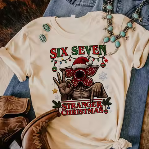 Eddie Munson Stranger Vintage Print T Shirt Women Men Demogorgon Cannibal Flower Hawkins Graphic Tee