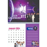 BTS,SB19 Calendar desk calendar table calendar 2024