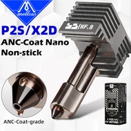Top Quality Mellow SF/HF ANC-Coat Nano Non-stick Hotend Hardened Steel Nozzle For Bambu Lab P2S/H2D 