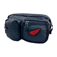 【READY STOCK】HONDA Waterproof Pouch Bag Motor Rider’s Waist Bag Sling Shoulder Chest Bag Beg Pinggan