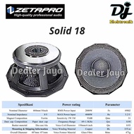 Speaker Komponen Zetapro SOLID 18 / SOLID18 - 18 inch