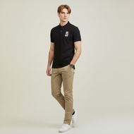 RCBPC Men Embroidery Polo Shirt Short Sleeve PMTS50280 - Black