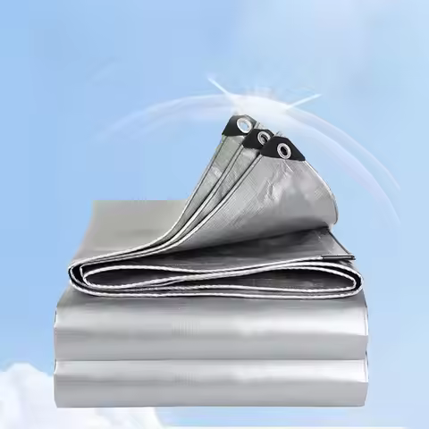 2mX3m PE Tarpaulin Outdoor Awning Boat Car Truck Canopys Awnings Garden Plant Shed Sun Shade Furnitu