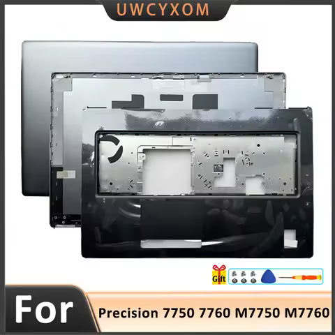 98%NEW Laptop Case For Precision 7750 7760 M7750 M7760 LCD Back Cover Top Case/Palmrest/Bottom Base 