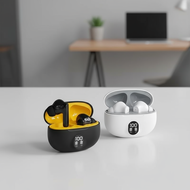 895B TWS Bluetooth Gaming Headphones with Microphone, Active Noise Cancelling and HiFi Bass Sound