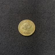 Uang koin 500 melati 1991