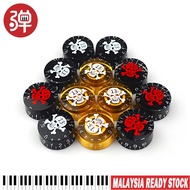 guitar knob volume tone control knob skull pattern rotary knob electric guitar parts replacement