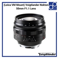 (Leica VM Mount) Voigtlander Nokton 50mm F1.1 Lens