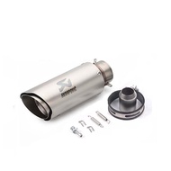 Akrapovic Slant Exhaust Pipe Premium Stainless Steel CanisterPipe Tailpipe Akrapovic