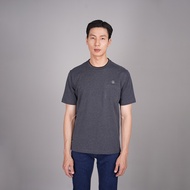 LGS - Men's Casual T-Shirt - Short Sleeve - Grey - Plain Basic - CTS.222.C3109.01.C C C C