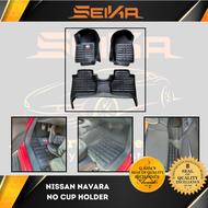 Nissan Navara car mat 2016-2024 5D Diamond Deep Dish Nissan Car Accessories Nissan Navara Fortuner C