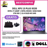dell xps 13 plus oled 4k uhd touch i7 1260p 32gb 1tbssd win11 13.4 - second 16gb | 512ssd